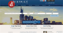 Desktop Screenshot of districtnashville.com